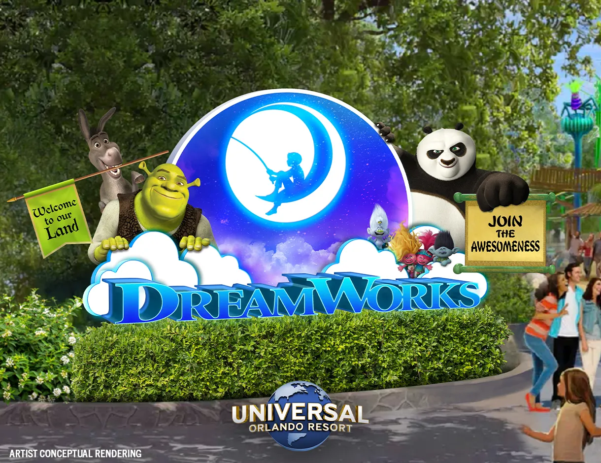 Universal Anuncia Nova Área Temática da DreamWorks para 2024