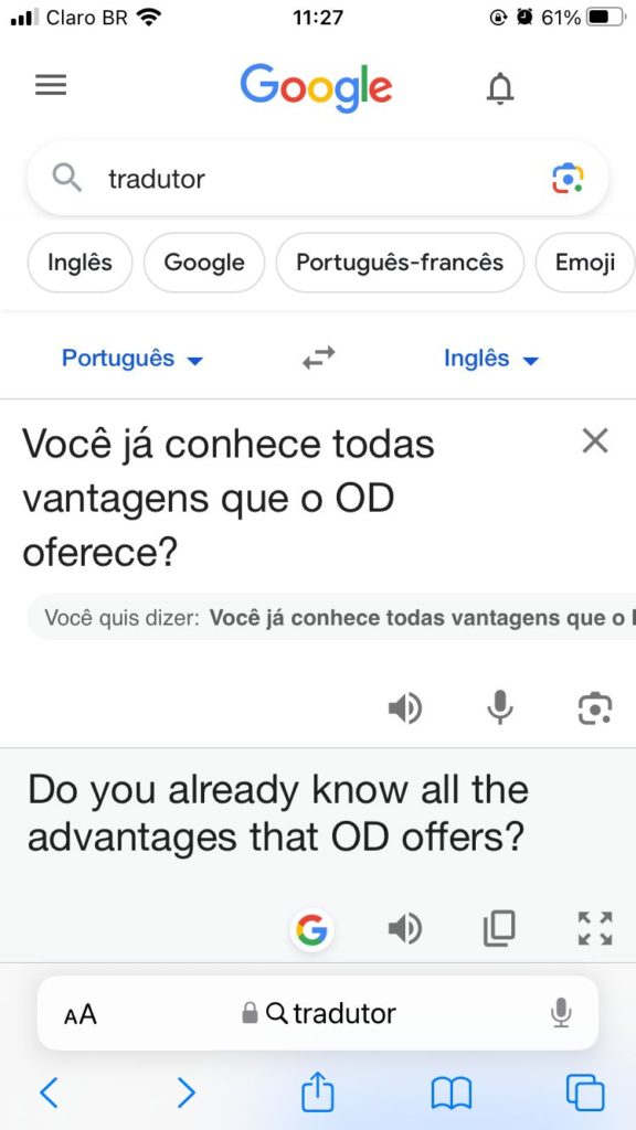 Google tradutor do inglês para português 100% ATUALIZADO