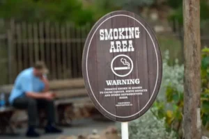 Placa- Smoking Area