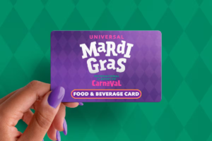 Universal Orlando Resort Food and Beverage Card