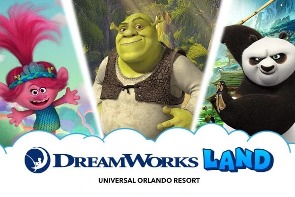 Detalhes da DreamWorks Land
