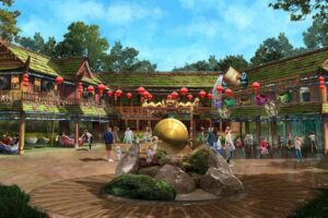 Po’s Kung Fu Training Camp DreamWorks Land