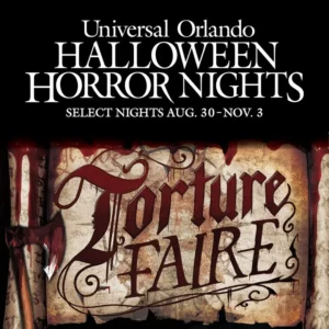 Universal Revela 'Torture Faire': Primeira Zona de Susto do Halloween Horror Nights 2024