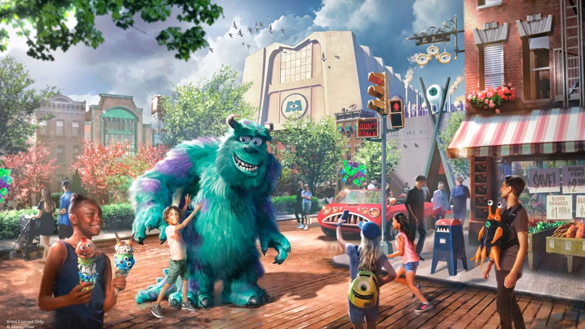 Monstros S.A- Nova área temática no Hollywood Studios