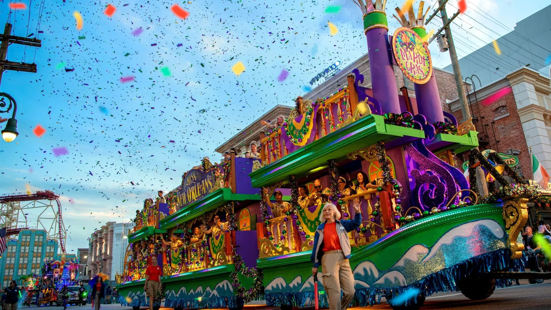 Universal: datas para o Mardi Gras em 2025