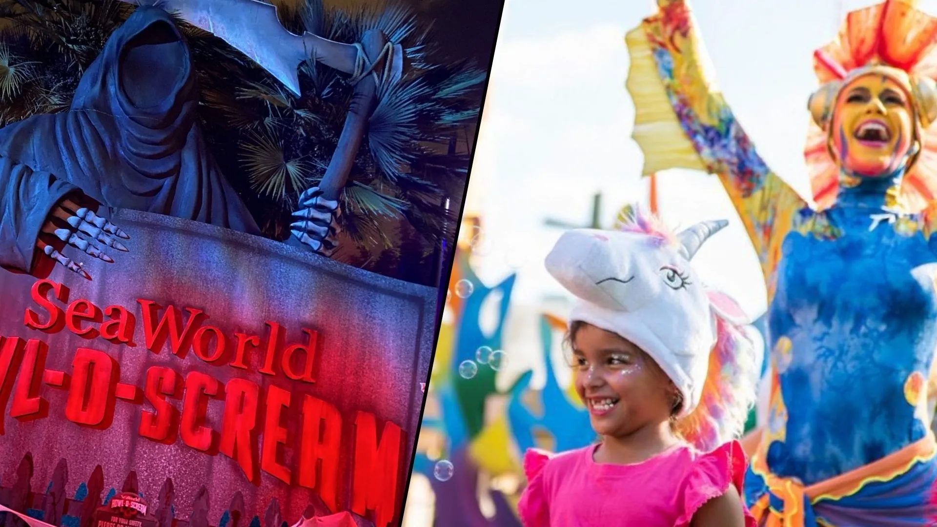 Halloween no SeaWorld: Howl-O-Scream e Spooktacular