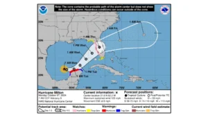 Atualizações sobre o furacão Milton em Orlando 2024