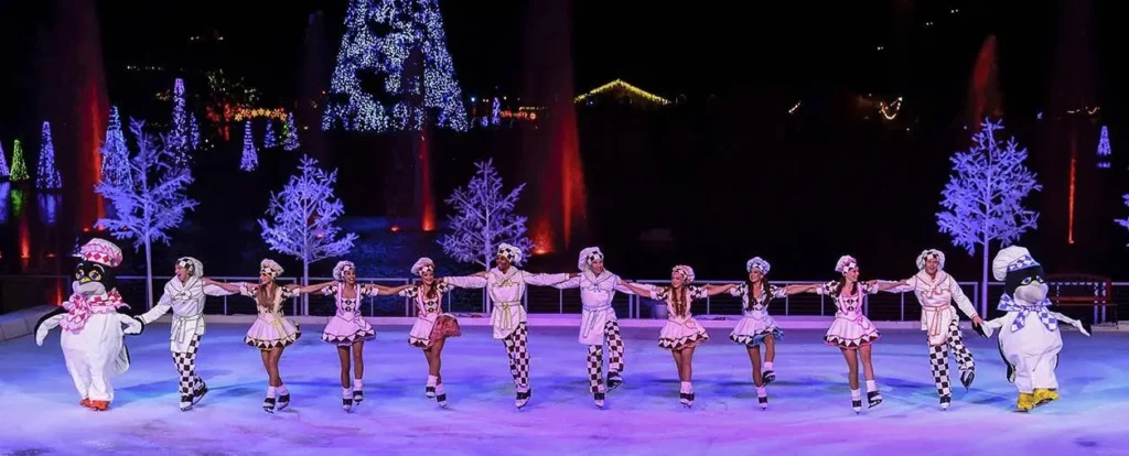 Winter Wonderland on Ice do SeaWorld's Christmas Celebration