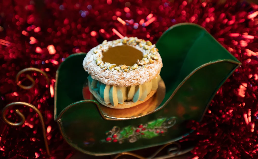 Pistachio Holiday Wreath do Natal do Universal Orlando resort