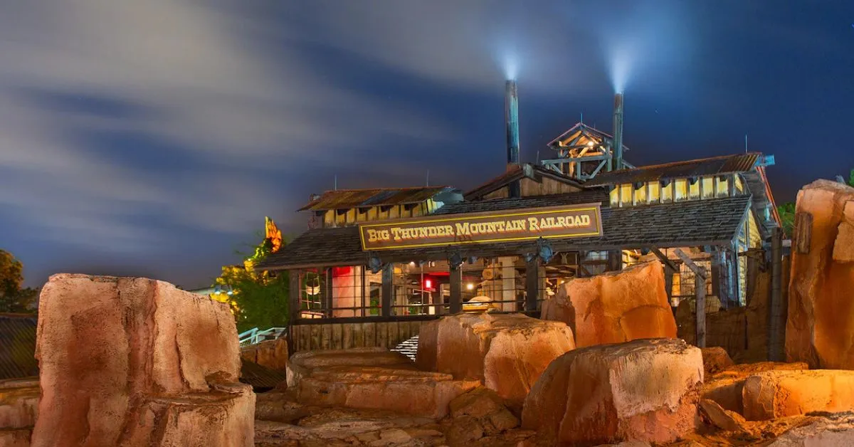 Big Thunder Mountain Railroad do Magic Kingdom da Disney