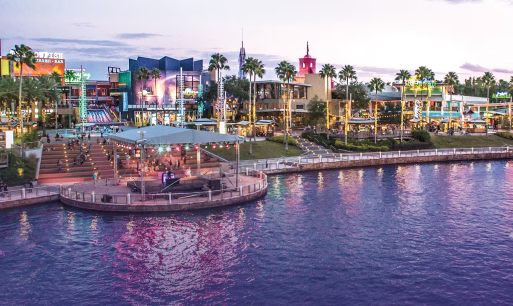 Universal Orlando CityWalk vista de cima