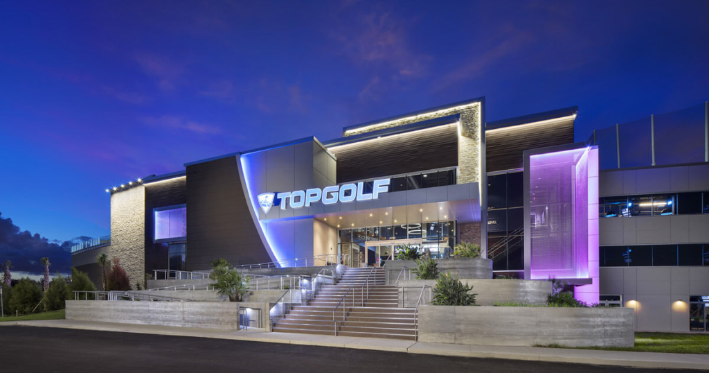 Fachada Topgolf Orlando