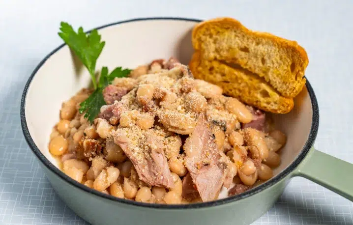 White Bean Cassoulet da França - evento Food and Wine 2025 do Busch Gardens