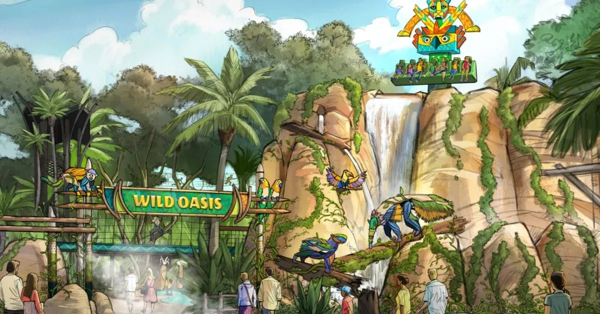 Wild Oasis - nova área infantil do Busch Gardens