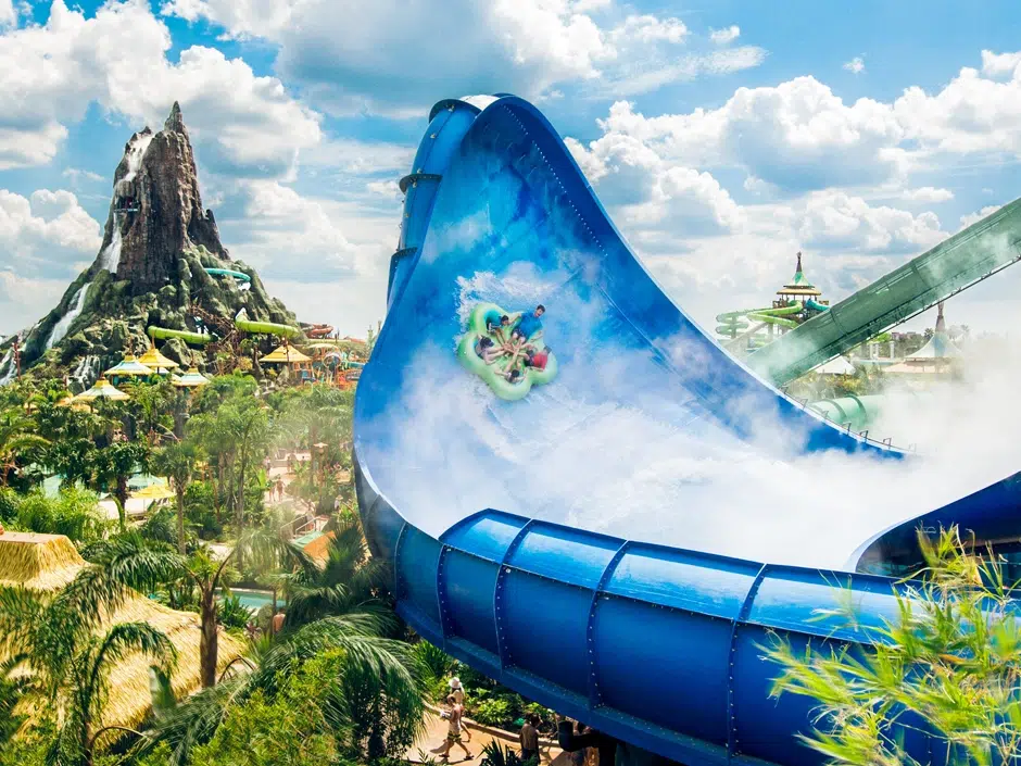 Atração Honu ika Moana do parque aquático da Universal Volcano Bay