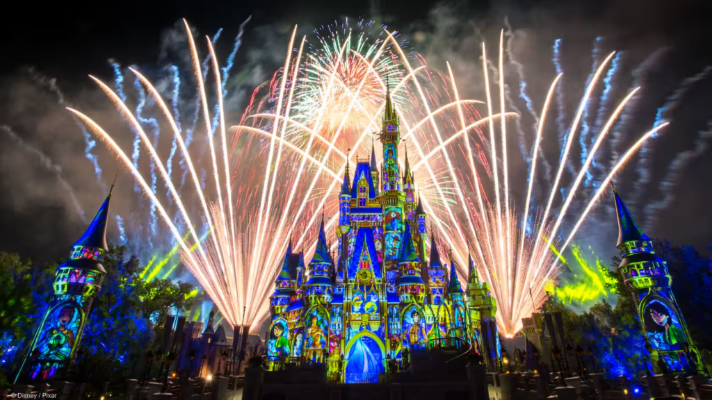 Show de fogos Happily Ever After - Magic Kingdom