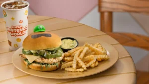 Luigi Burger (Pesto Grilled Chicken) 